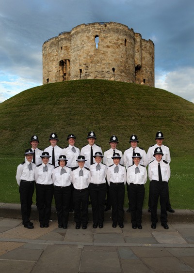 Group shot of attested Special Constables