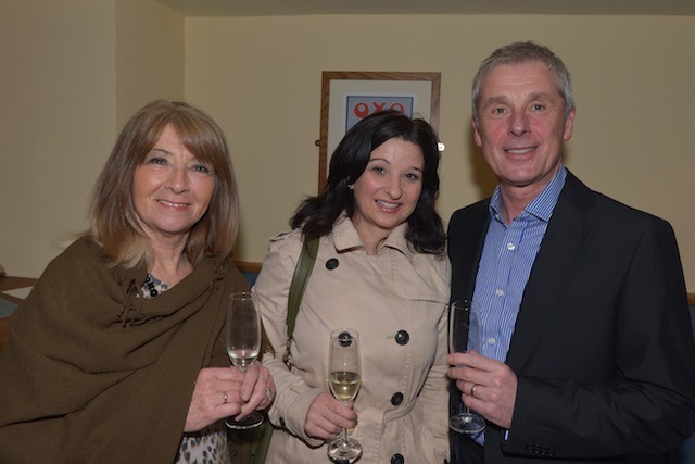 Carol Whitaker with Janine and Neil Turnbull