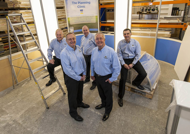 Richard and Andrew Manby of Joe Manby Limited and The Joe Manby management team