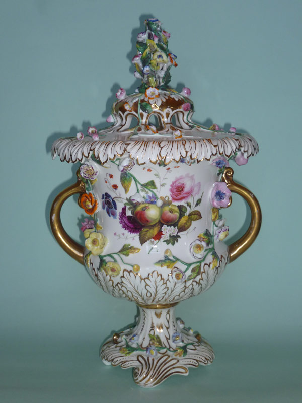 A fine and rare Rockingham pot pourri vase and cover will be available from Bryan Bowden for £5500