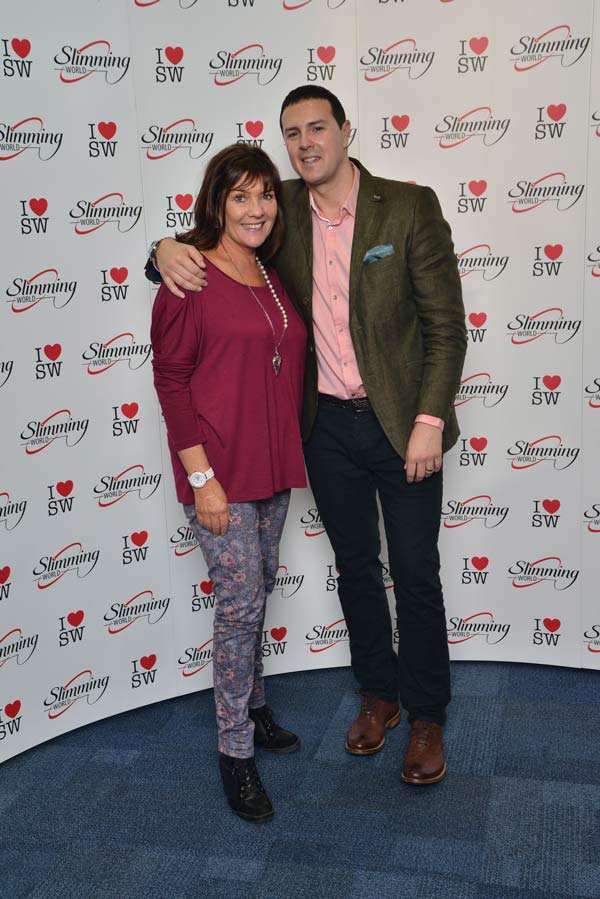 Slimming World Consultant Lizzie Nixon meets comedian and TV presenter Paddy McGuinness