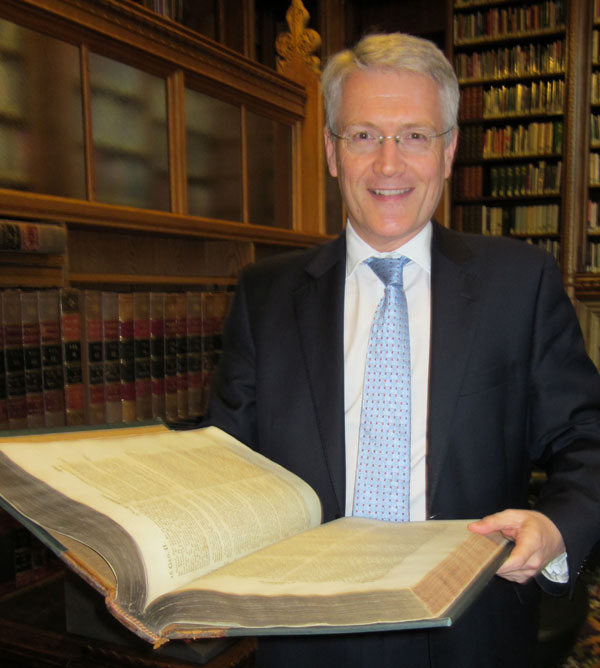 Andrew’s entry to the ‘Extreme Reading’ project; a dusty tome from the House of Commons library