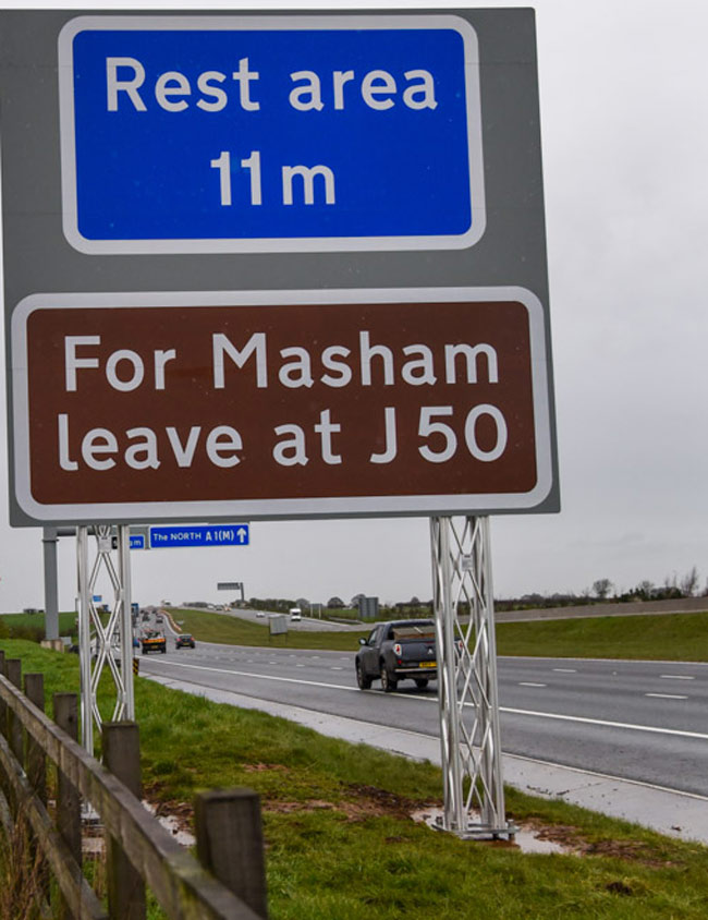 Masham Sign