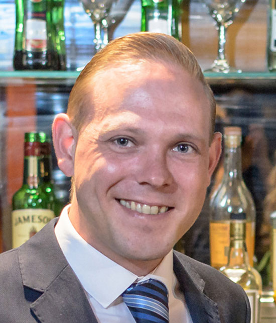 West Park Hotel manager Nathan George