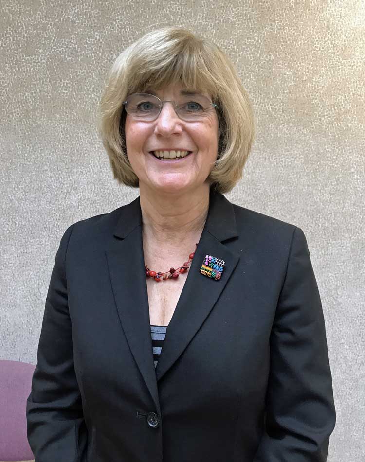 Angela Schofield, Chief Executive of Harrogate and District Foundation Trust