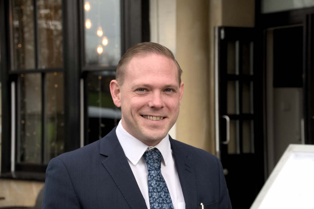 West Park Hotel Manager Nathan George