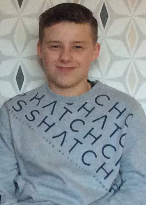 Kyle Lewis Dunn was last seen wearing the distinctive grey jumper he is pictured in and a black body warmer