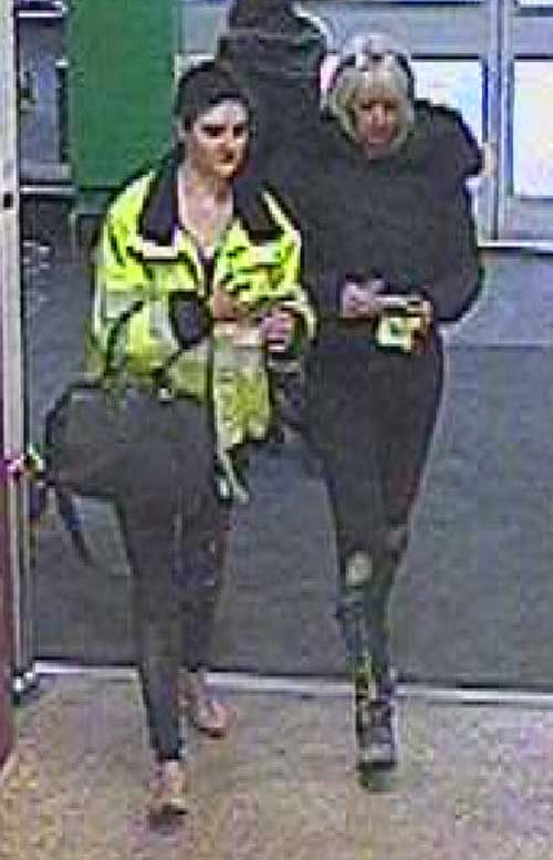 North Yorkshire Police is appealing for information to help identify two women following a theft in Harrogate
