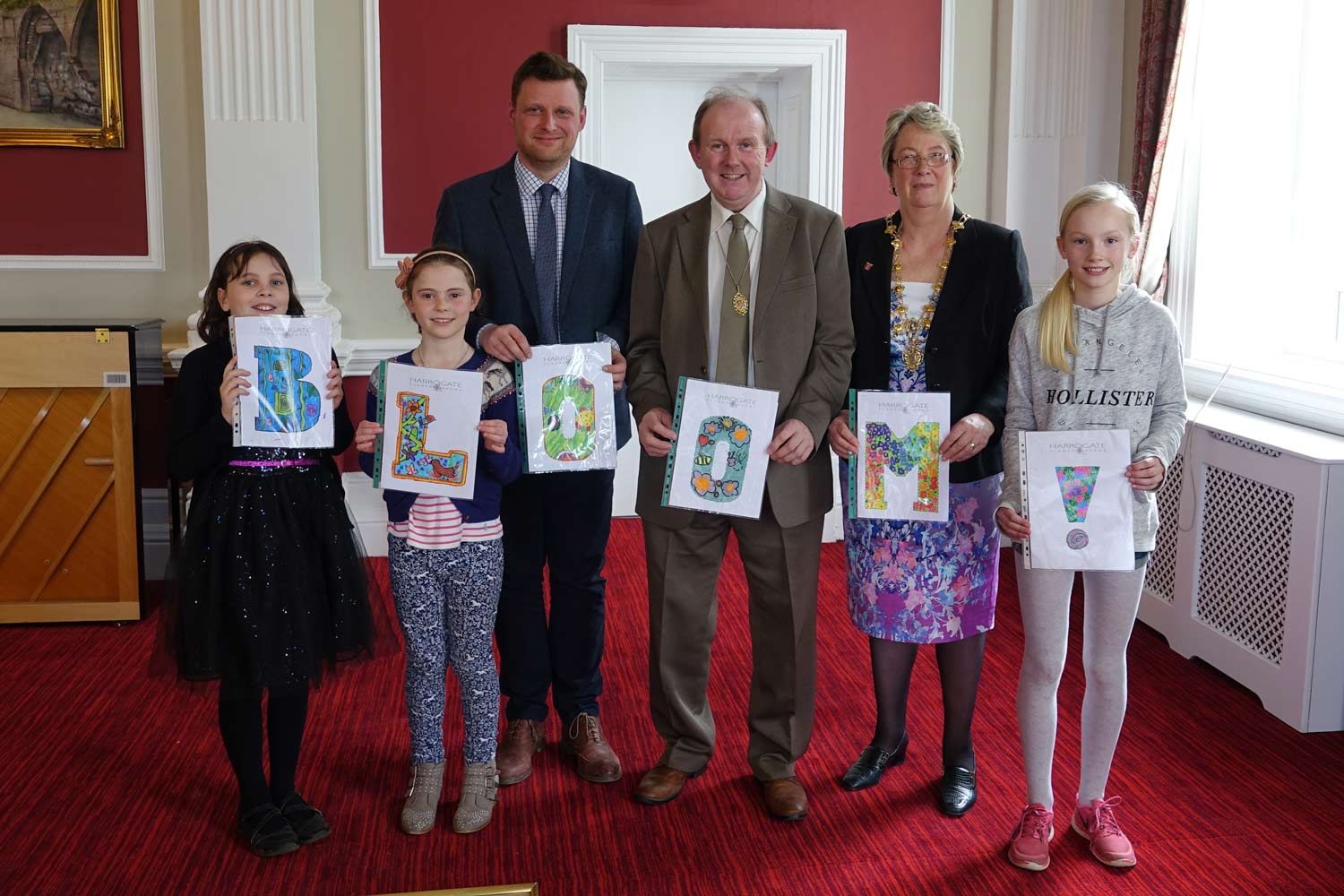 Children's in Bloom Art Awards held at The Granby Care Home