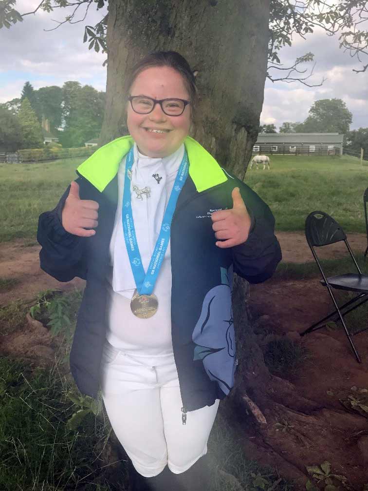  Special Olympic Gold for Megan Wilcox, Harrogate