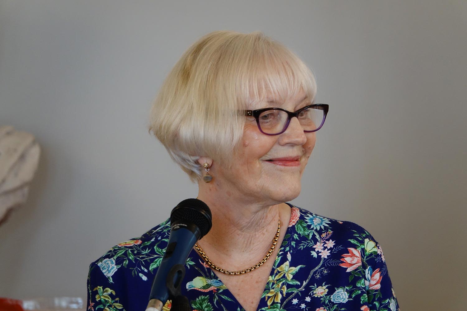 Pam Grant, President of Harrogate in Bloom