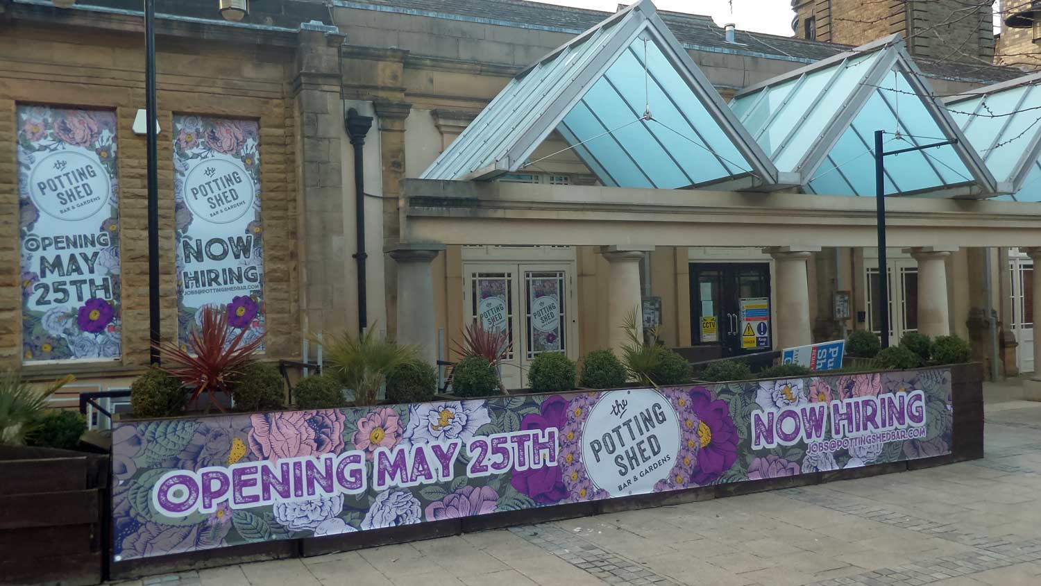 The Potting Shed Bar & Gardens is set to open this May in Harrogate