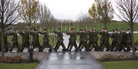 Junior Soldiers at Uniacke Barracks on Penny Pot Lane