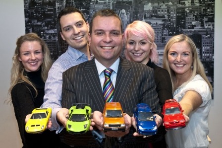 Neil Addley Managing Director of Trusted Dealers with the Acceleris team