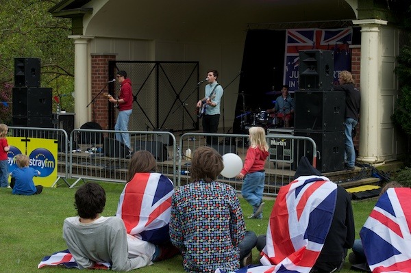 Jubilee Party in the Park 2012  in Valley Gardens Dukes of Bevington Scott Quinn