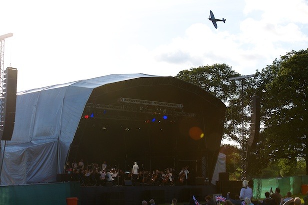 Ripley prom stays sunny with a stunning Spitfire display