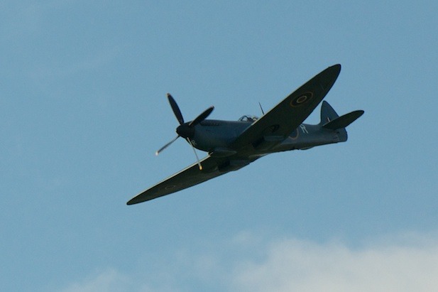 Ripley prom stays sunny with a stunning Spitfire display