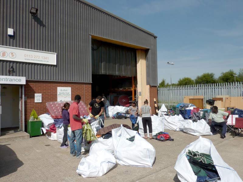 Camping equipment sales at Rework Office Camping equipment sales at Rework Office