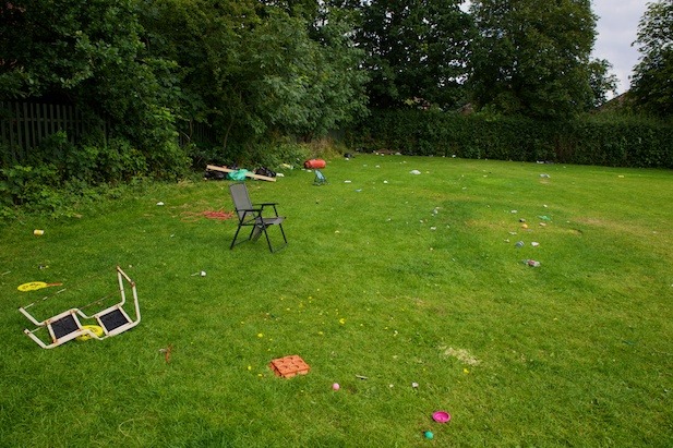 Travellers evicted from Harrogate Park