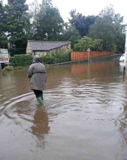Markington Flooding - Lorraine Brown Markington Flooding - Lorraine Brown