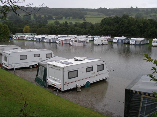 Pateley Bridge caravan site - Michael Thompson