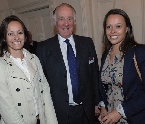 Raworths' senior partner, Christopher Butterworth with Jane and Alison Tennant of Tennants Auctioneers