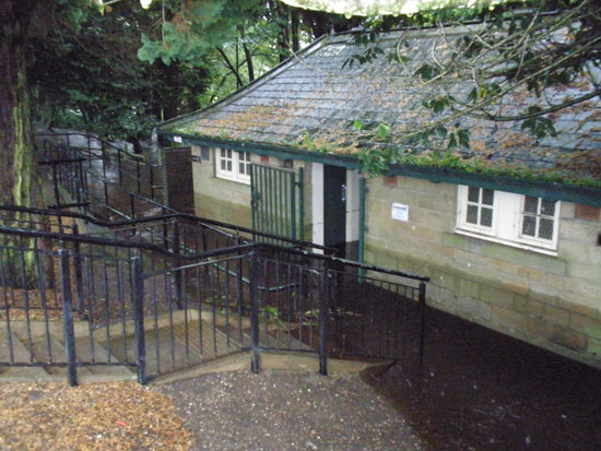 flooded toilets at Pateley Bridge - Michael Thompson flooded toilets at Pateley Bridge - Michael Thompson