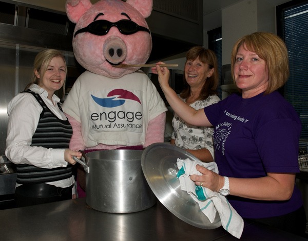 Emma Wells, Sid the Pig Jo Douglas and Jo Heywood