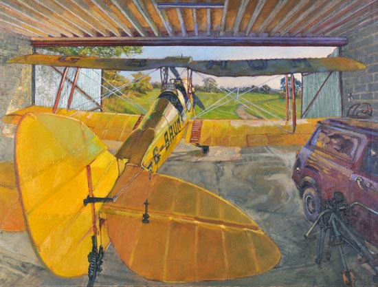     Mike Robson for his drawing and painting of Graham Towers’ De Havilland Tiger Moth
