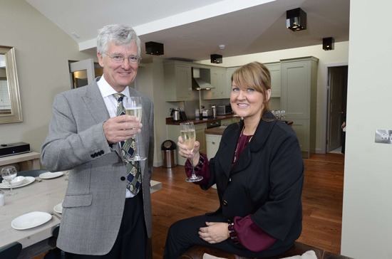 Tony Booth, Director of The Lawrance with Yvonne White, General Manager Tony Booth, Director of The Lawrance with Yvonne White, General Manager by Giles Rocholl