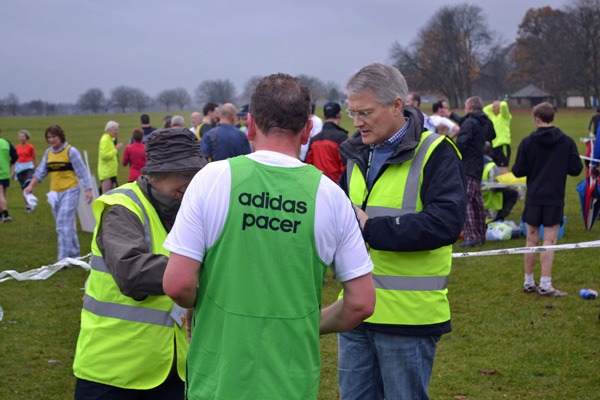 Andrew helping at the Harrogate ParkRun Andrew helping at the Harrogate ParkRun