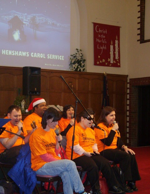 Henshaws Hotspots play upbeat Christmas classics Henshaws Hotspots play upbeat Christmas classics