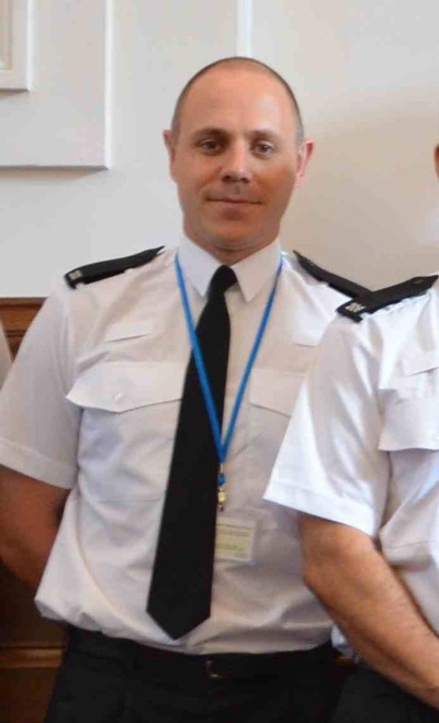 PC Bramma at his attestation ceremony into North Yorkshire Police at Northallerton Magistrates’ Court in September 2012