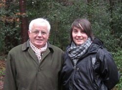 Harlow Councillor Jim Clark and local campaigner Rebecca Burnett