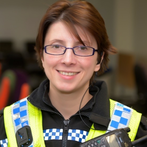 PC Amanda Hanusch-Moore from Harrogate Police Safer Neighbourhood Team