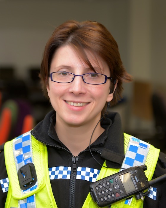 PC Amanda Hanusch-Moore from Harrogate Police Safer Neighbourhood Team