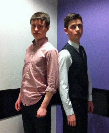 Rupert Hatton (Mickey), Will Eley (Eddie) Rupert Hatton (Mickey), Will Eley (Eddie)