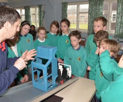 All Saints C.E. School in Kirkby Overblow – Lesson in road safety and the importance of wearing a seat belt