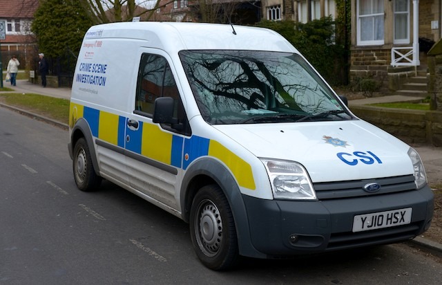 CSI Police on Lancaster Park in Harrogate