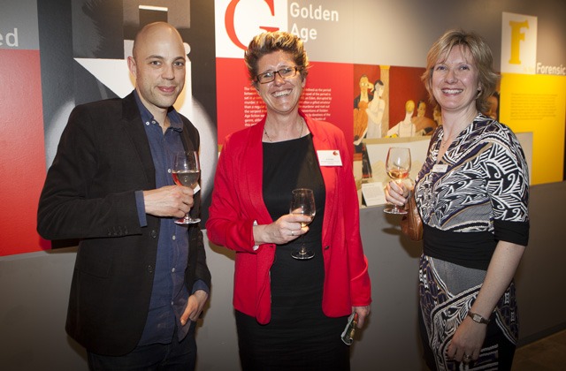 Ben Tollet, Festival Chairman Dr Jill Adam, Harrogate International Festivals Trustee Fiona Movley