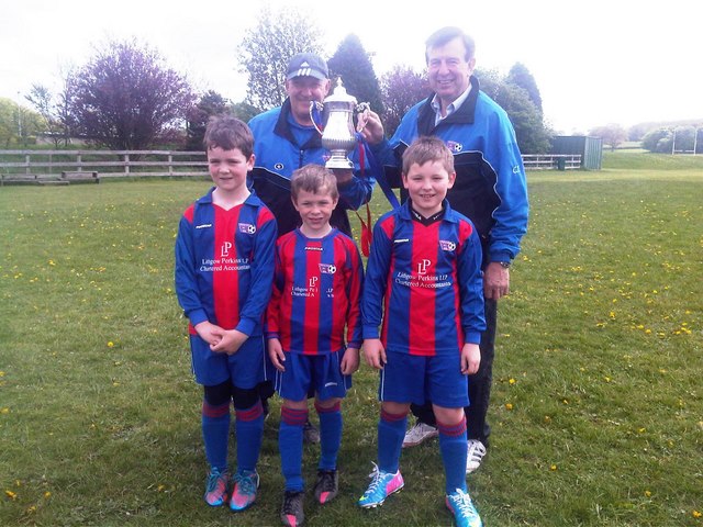 Steve McCulloch & Cliff Trotter at the back from left to right  Josh Miller, Harvey Leach & Dan McCulloch at the front from left to right.