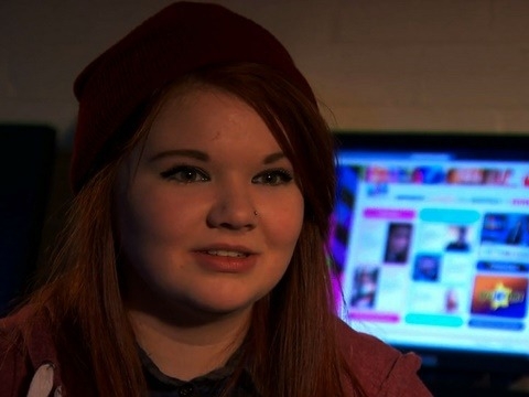 Jade Weatherill, 17, has seen the negative impact other young
