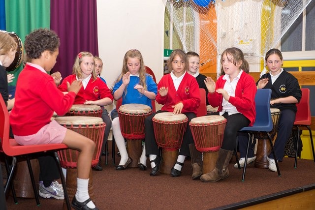 Starbeck Primary School drums