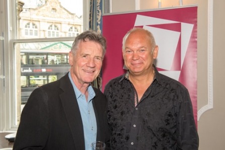 Michael Palin with Duncan Smith Michael Palin with Duncan Smith