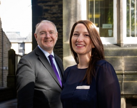 HPH, Chartered Accountants managing partner, Adrian Rodaway with Chartered financial planner, Rachel Harte