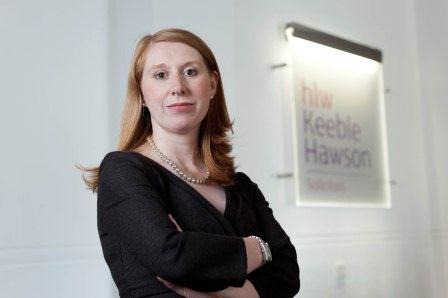 Rebecca Kelly, associate at hlw Keeble Hawson solicitors and a specialist in intellectual property law