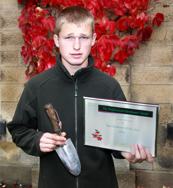 Award Winning Gardner at Swinton Park - Joe Lofthouse Award Winning Gardner at Swinton Park - Joe Lofthouse