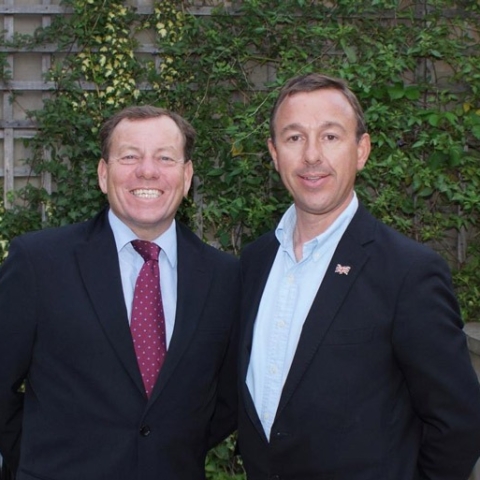 Sam Cross (Filey) and David Simister (Harrogate, Bilton & Nidd Gorge)