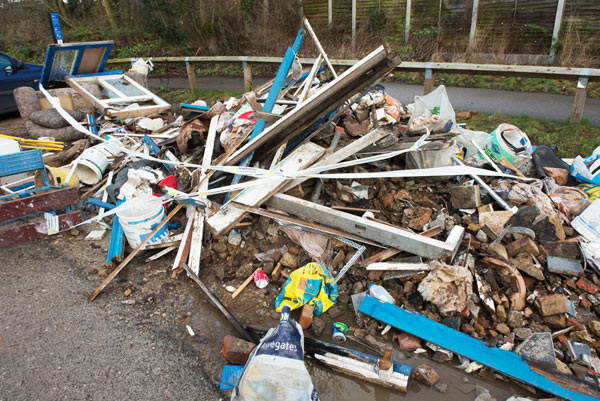 fly tipping bilton