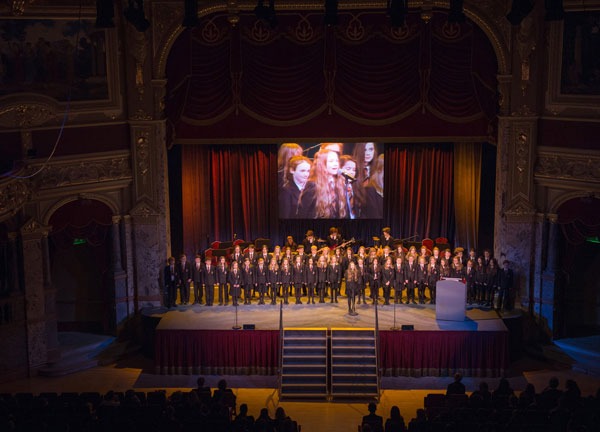 Year 7 choir performing ‘Hey Jude’